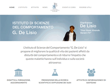 Tablet Screenshot of iscdelisio.org